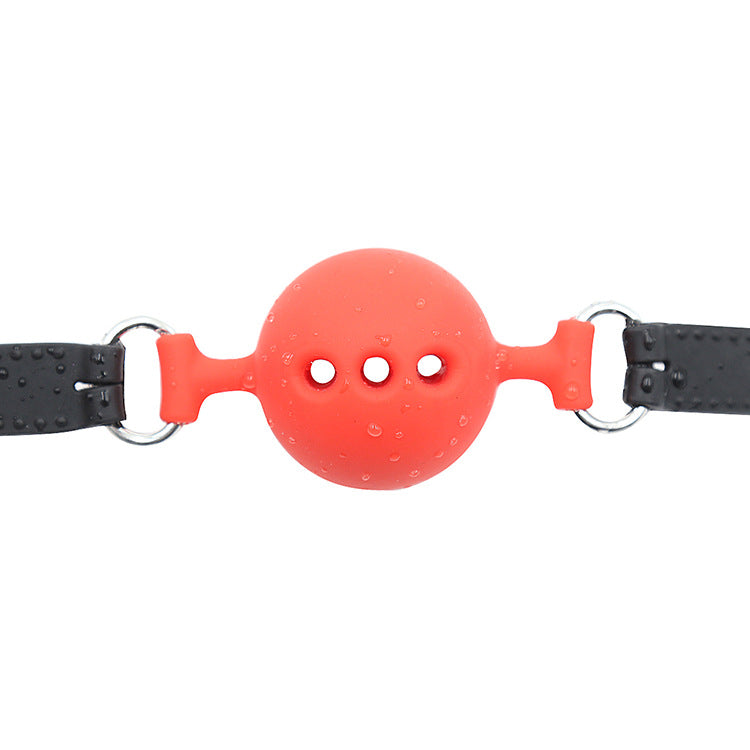 Silicone Breathable Red Ball Gag