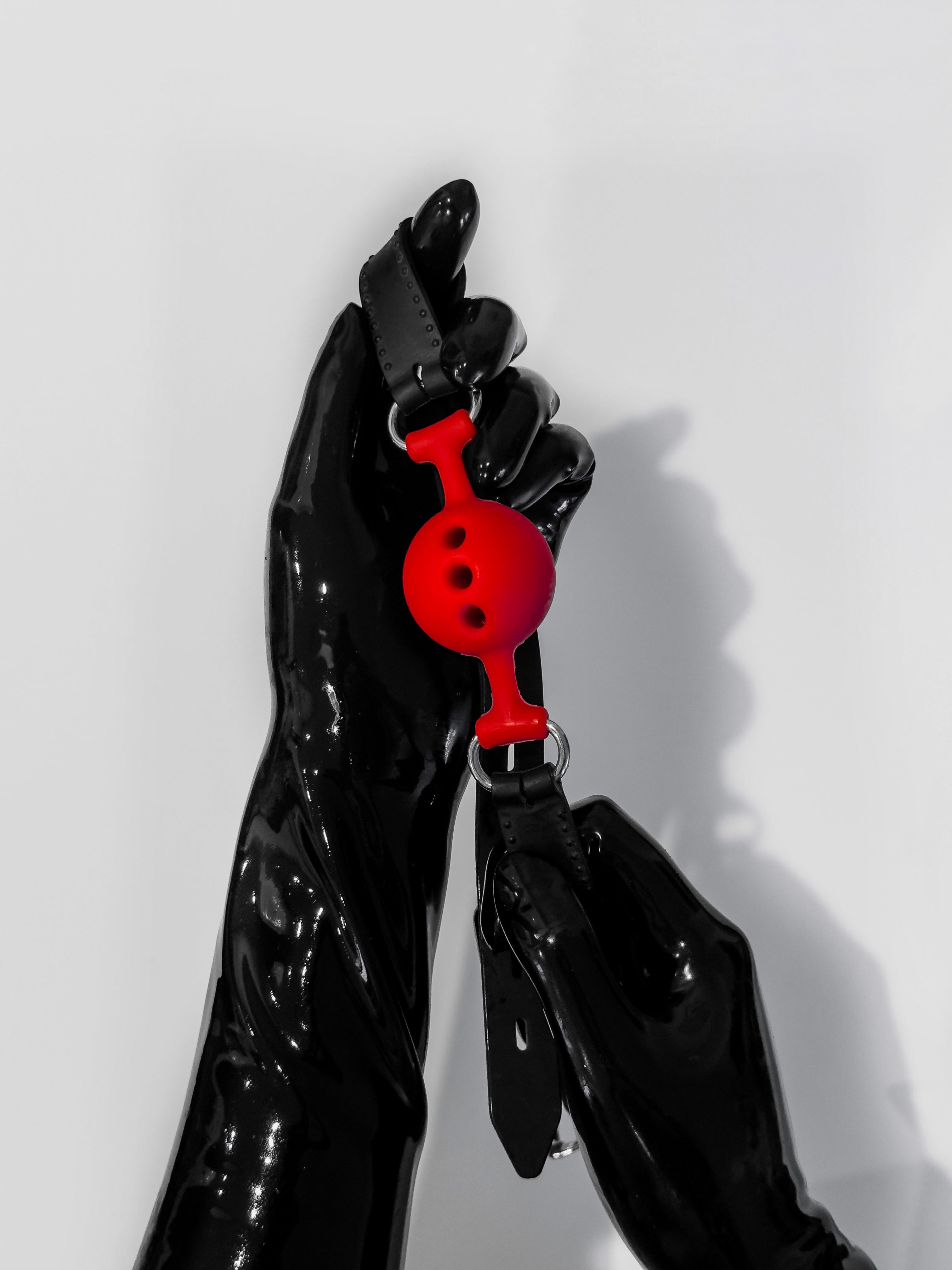 Silicone Breathable Red Ball Gag