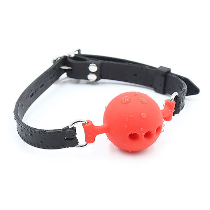 Silicone Breathable Red Ball Gag